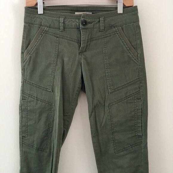 Jolt army green capri pants | Size 1 - Picture 1 of 6